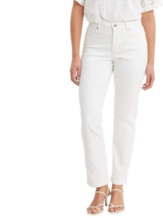 Levi's Denim - Levi's Classic Straight White Denim Jeans Size 33 Women's